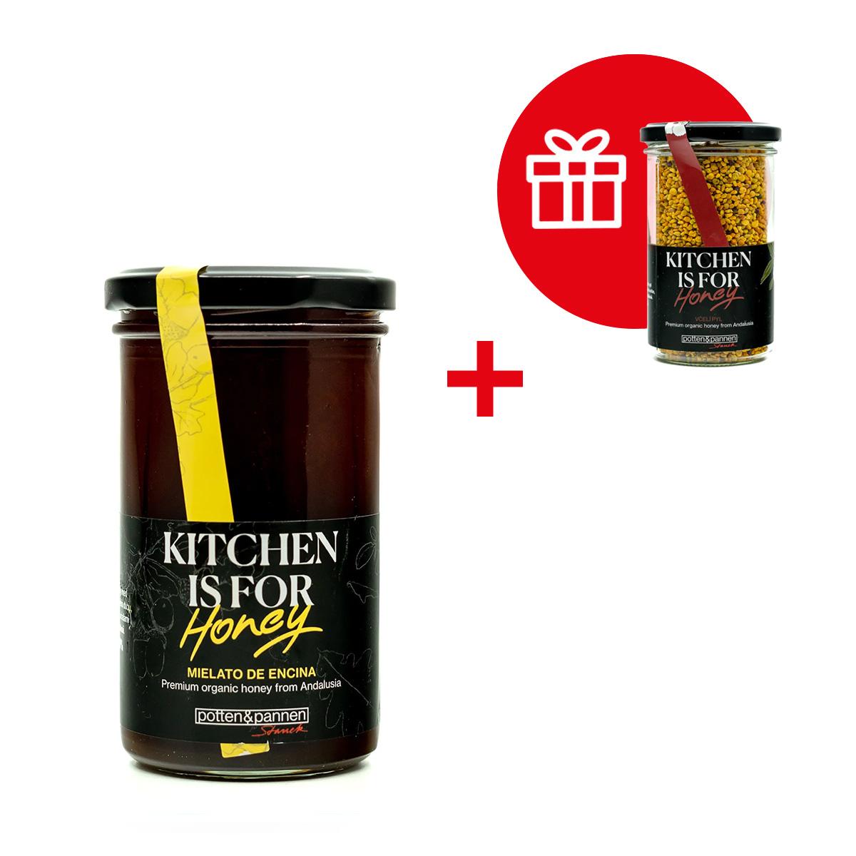 Bio med Mielato de encina medovice z cesmínového dubu, 375 g