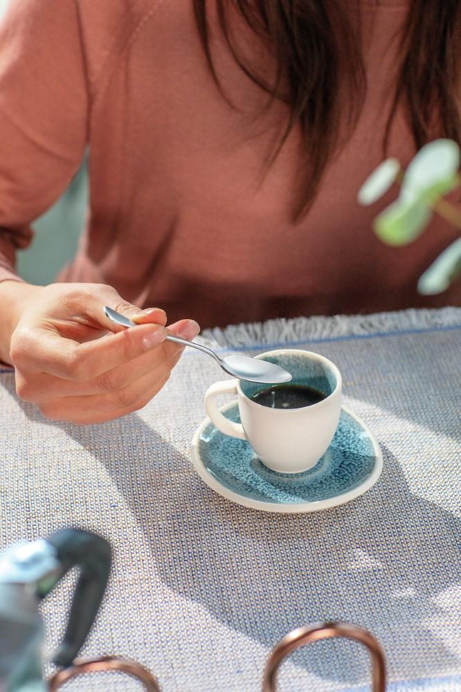 Kávové/moka lžičky Bloom, leštěná nerez, 6 ks