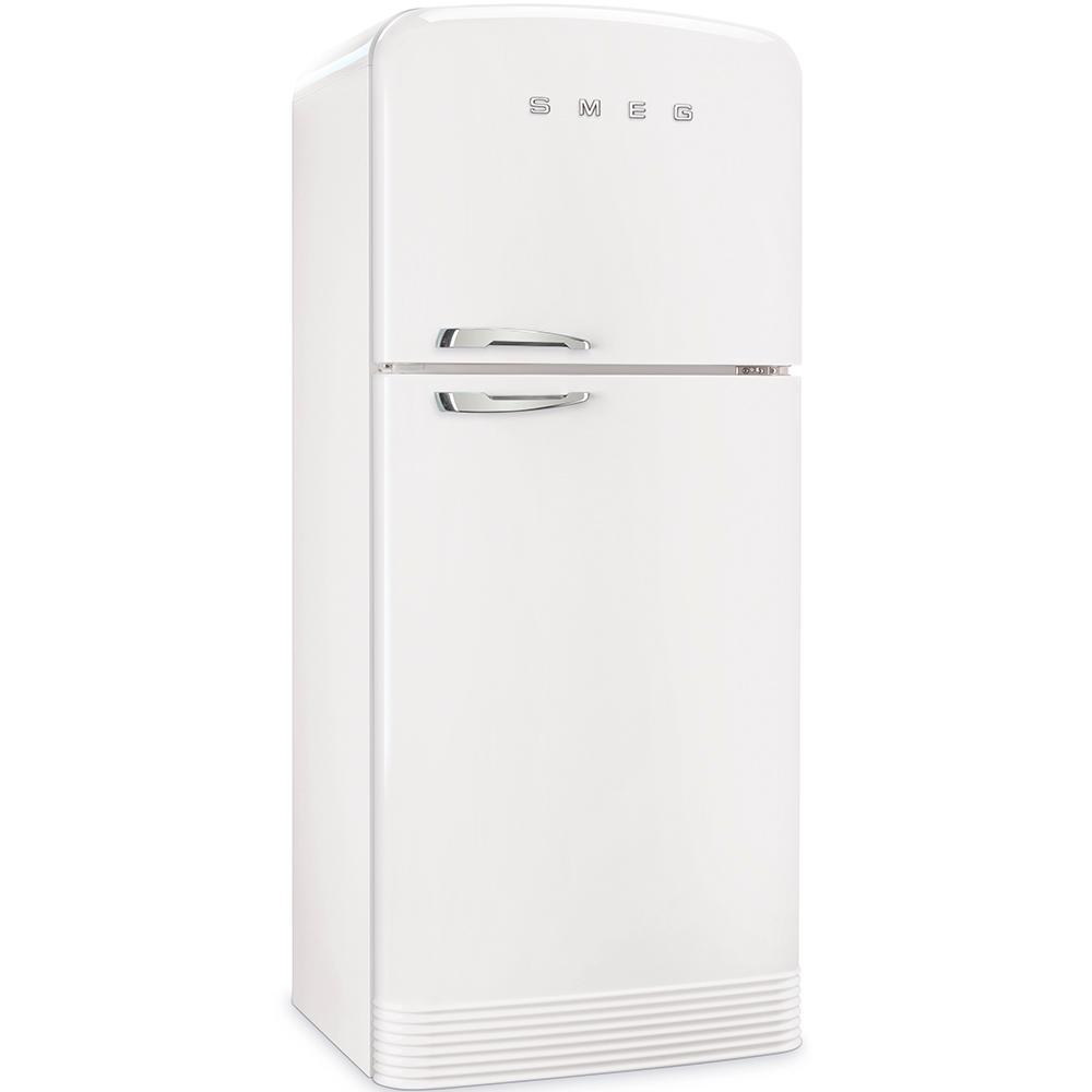 Kombinovaná lednice s mrazákem nahoře 50's Retro Styl, FAB50R, 400 l/124 l, pravostranná, 187x80 cm