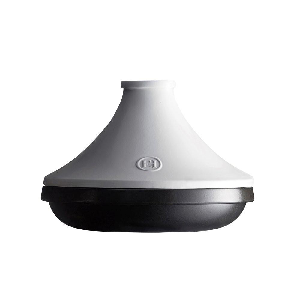 Keramická tajine na indukci Delight, břidlicová s černým víkem, Ø 26 cm 