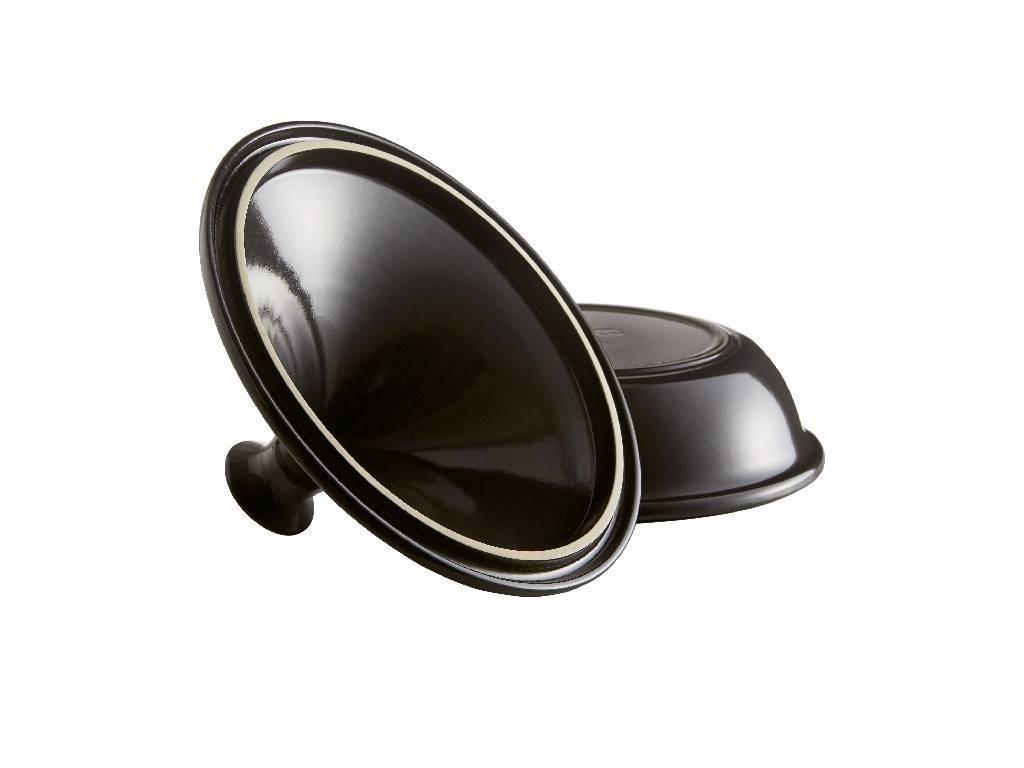 Keramický hrnec tajine Flame, Ø 27 cm, granátová