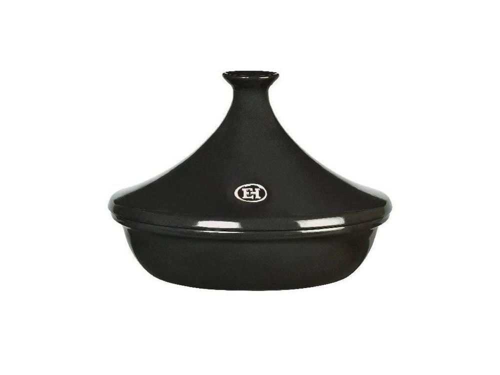 Keramický hrnec tajine Flame, Ø 27 cm, pepřová