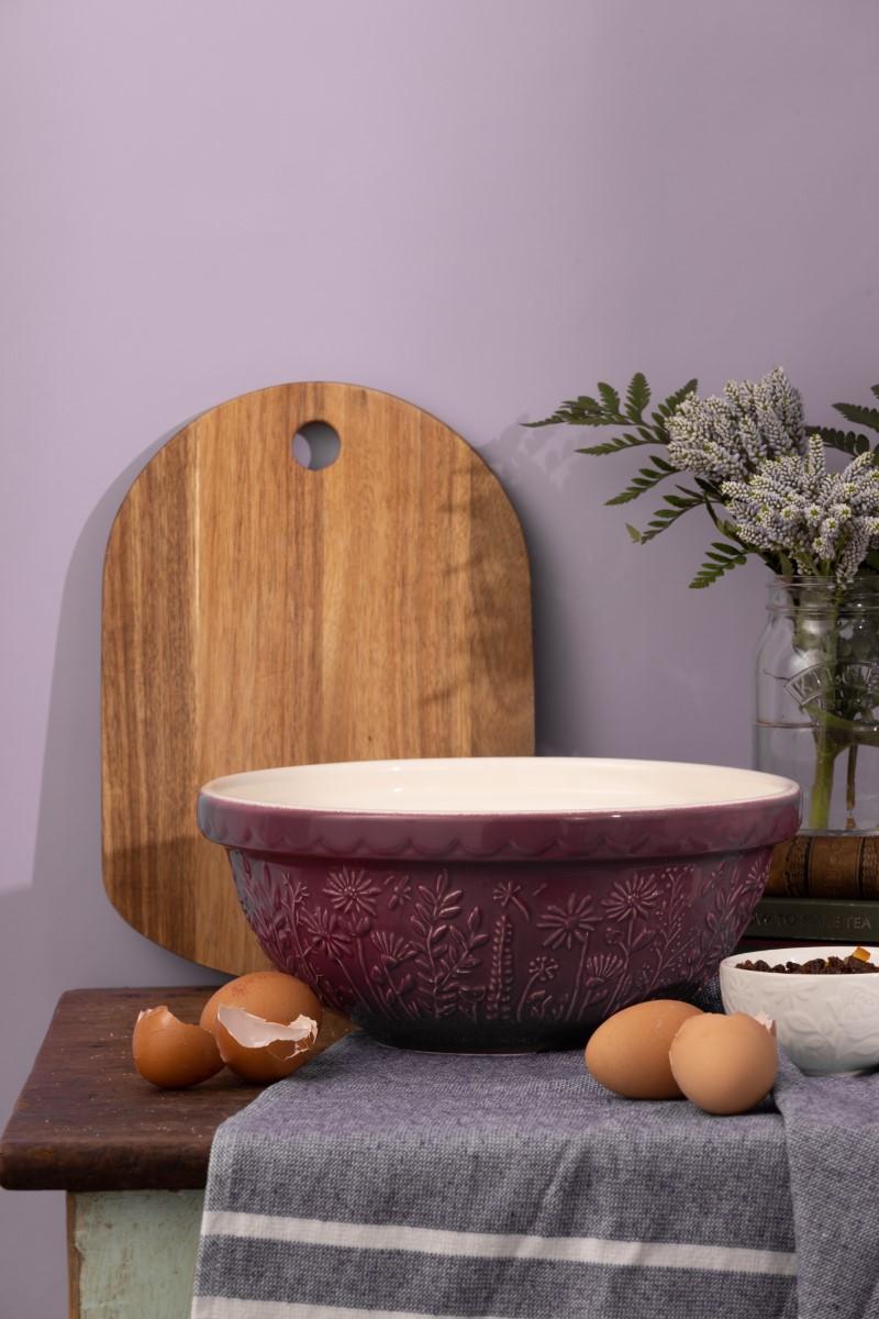 MASON CASH In The Meadow S18 Mísa Sedmikráska fialová 26 cm 2,7 l