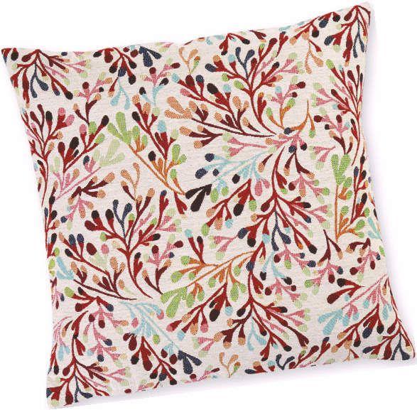 Žakárový povlak na polštář Coral, 50 x 50 cm