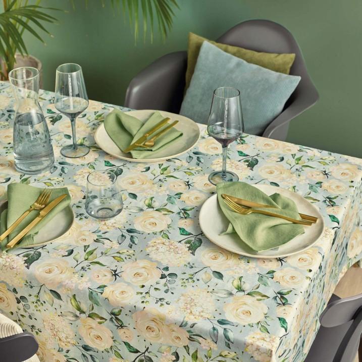 Ubrus Linnen, 135 x 170 cm, basil