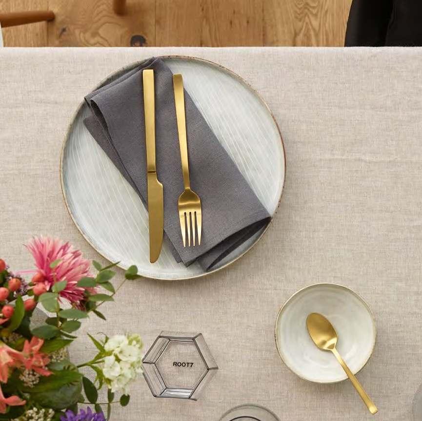 Běhoun na stůl Linnen, 50 x 140 cm, graphite