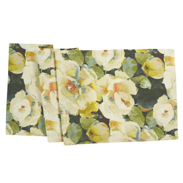 Běhoun na stůl Mallory, 50 x 140 cm, yellow