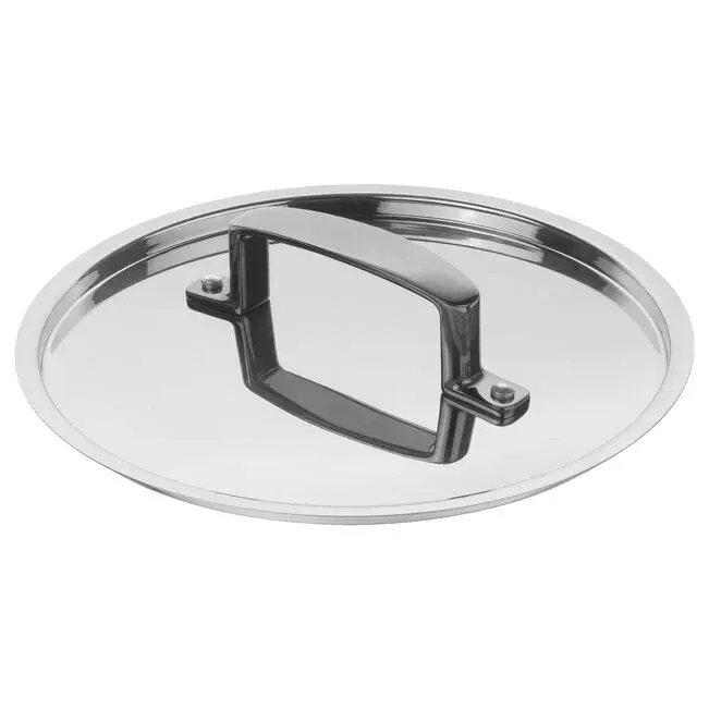 Sada nerezového nádobí s nerezovými poklicemi Bellasera, 5 ks, černá