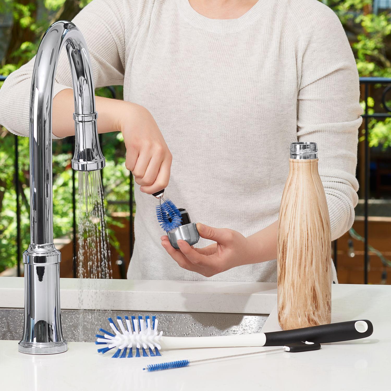 Sada kartáčů na čištění lahví Good Grips, 3 ks