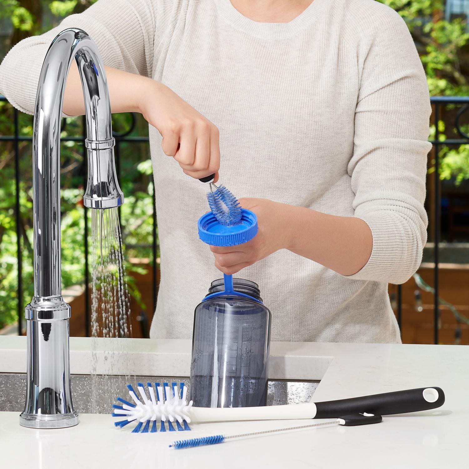 Sada kartáčů na čištění lahví Good Grips, 3 ks