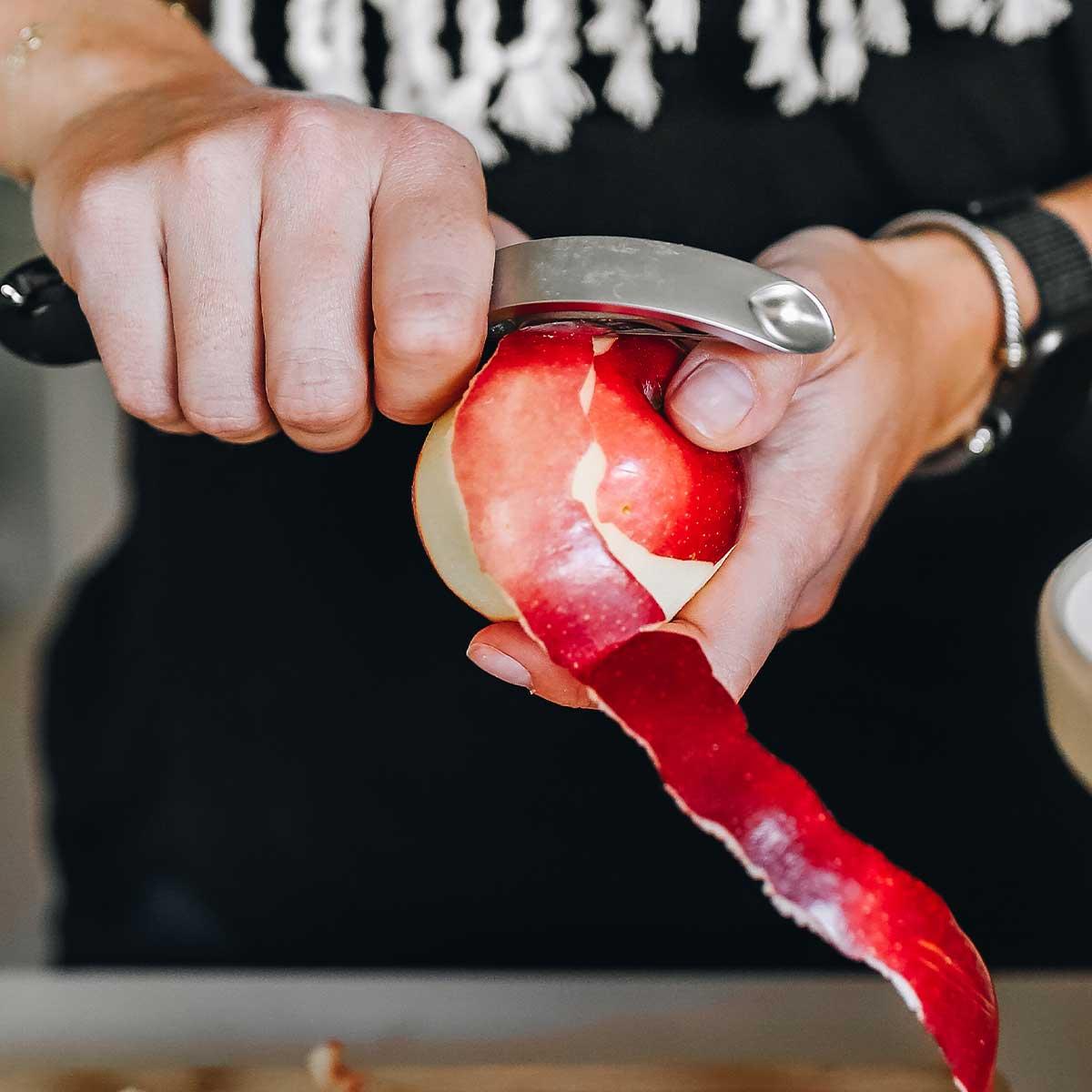 Profesionální otočná škrabka, černá