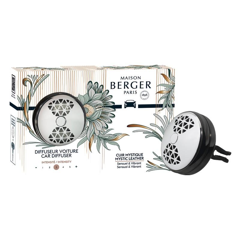 Vůně do auta Evanescence Mystická kůže s pouzdrem on/off