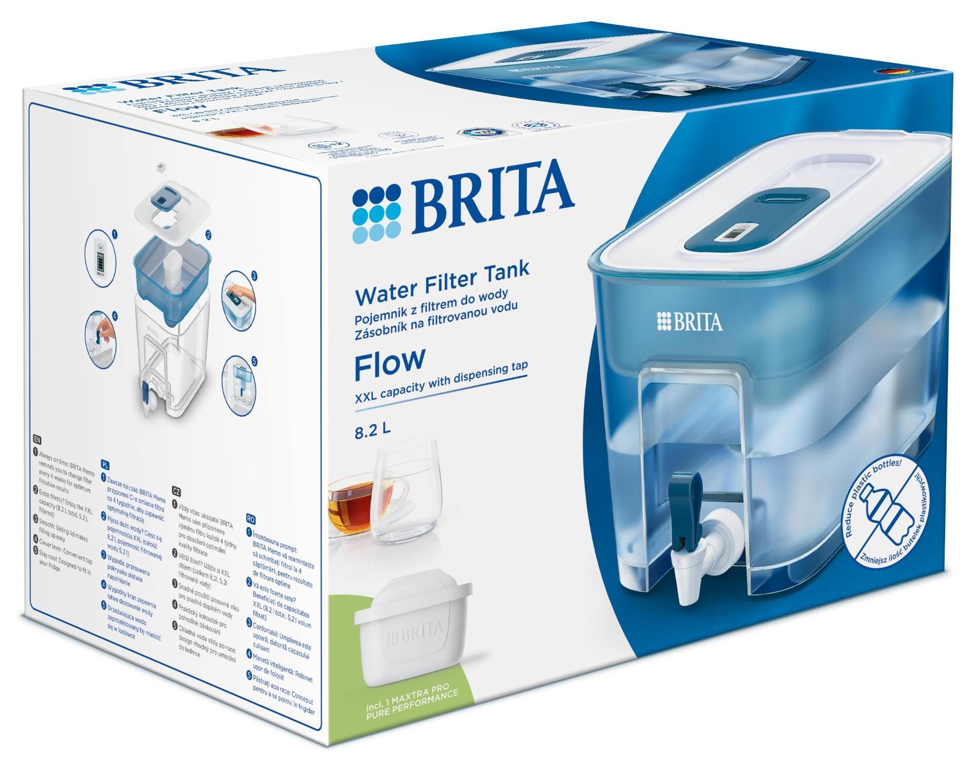 Filtrační zásobník na vodu Flow, 8,2 l