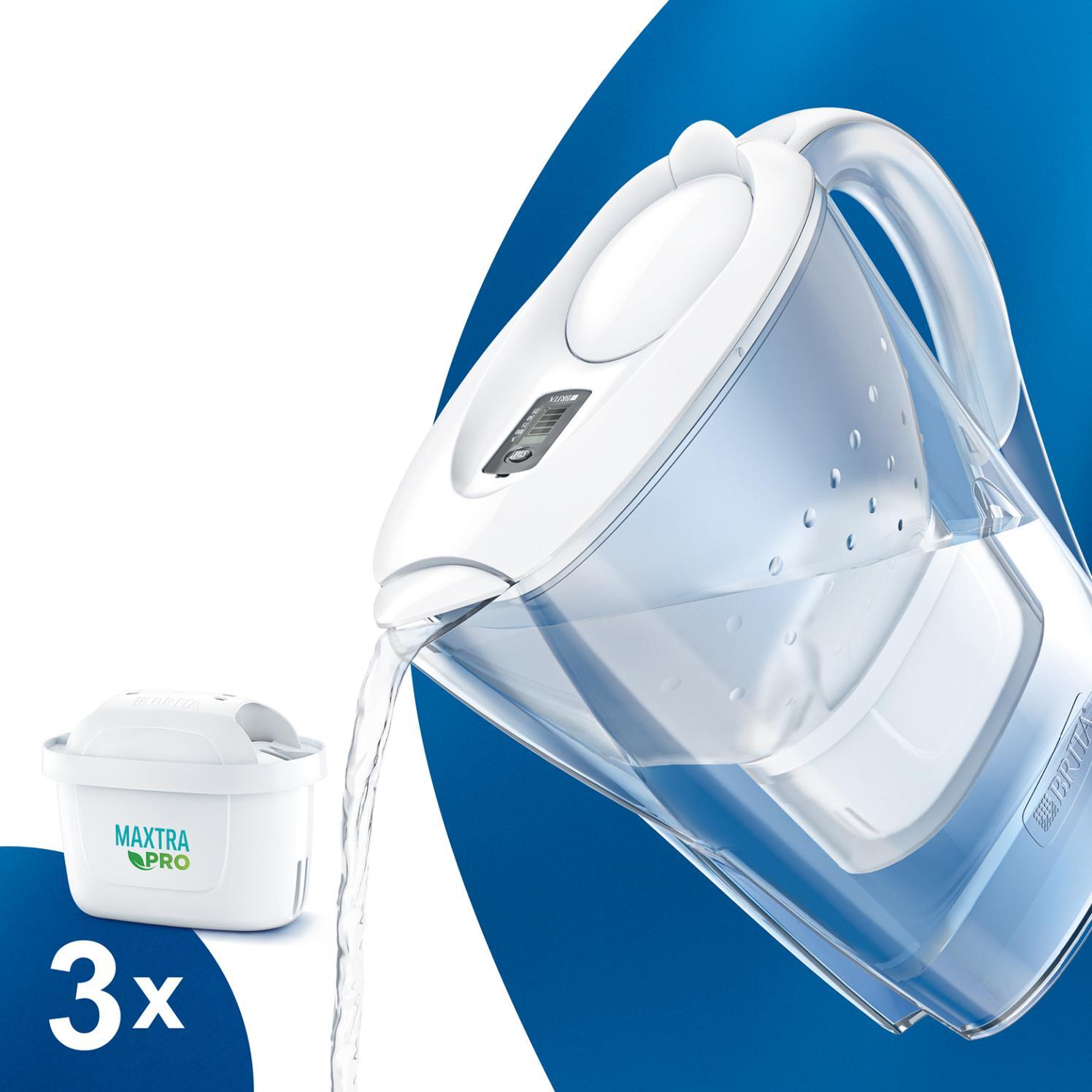 Sada filtrační konvice Marella, 2,4 l, bílá + 3 filtry Maxtra Pro Pure Peformance