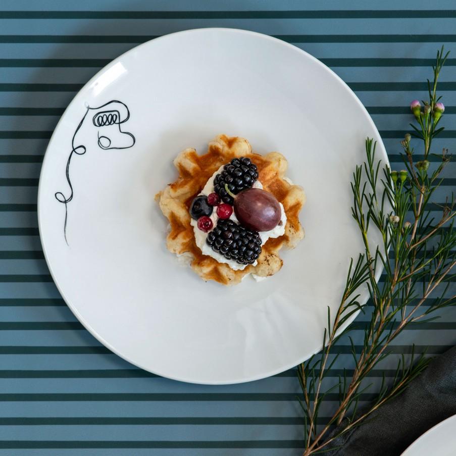 V&B Statem. Lines Dezertní talíř XMAS