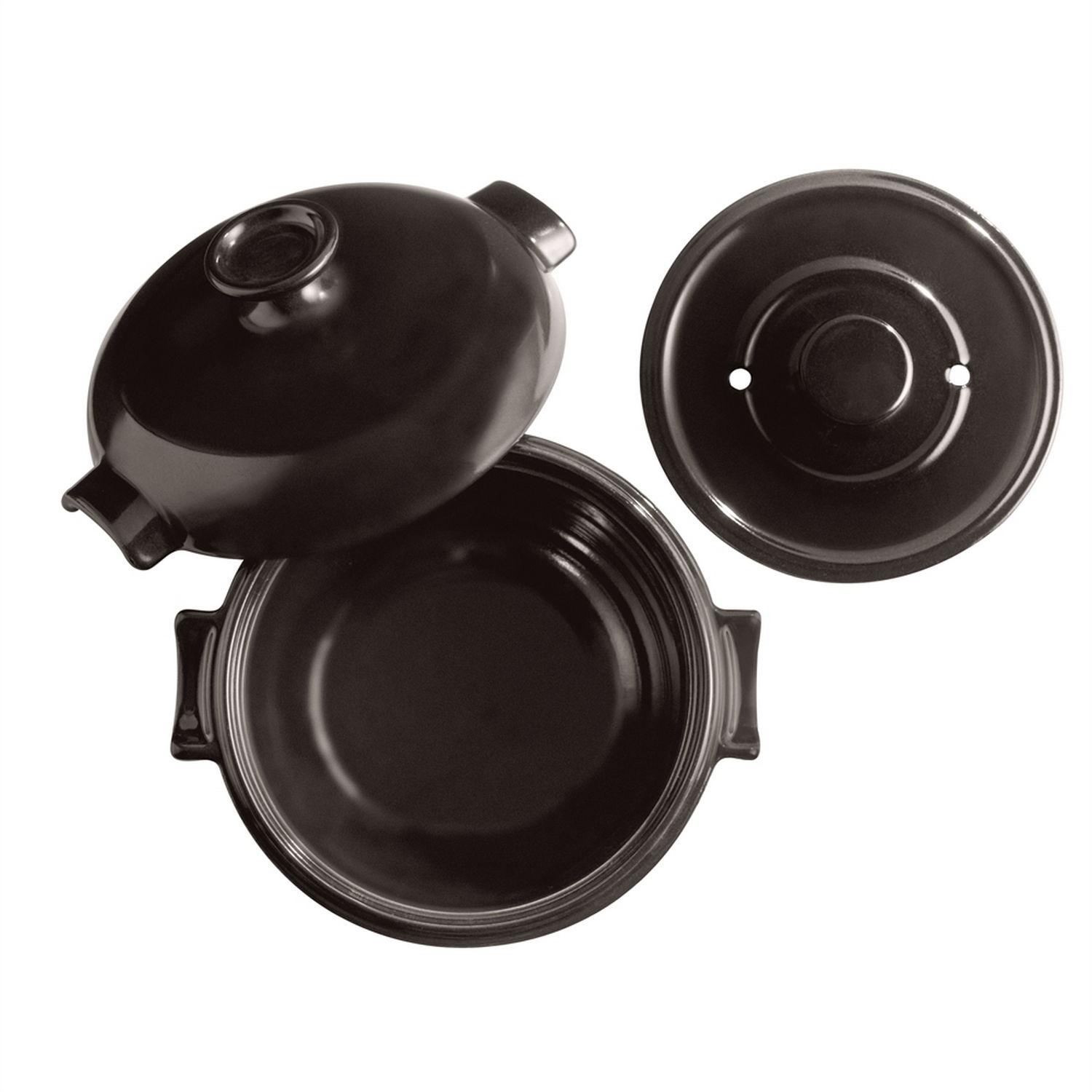 Keramický rýžovar s poklicí Flame, 2,5 l, granátová