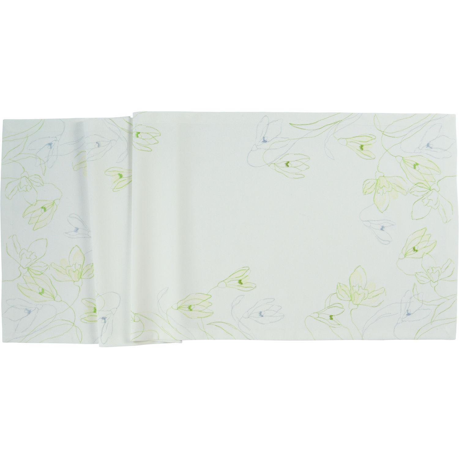 Běhoun na stůl Galatea, 50 x 150 cm, ecru