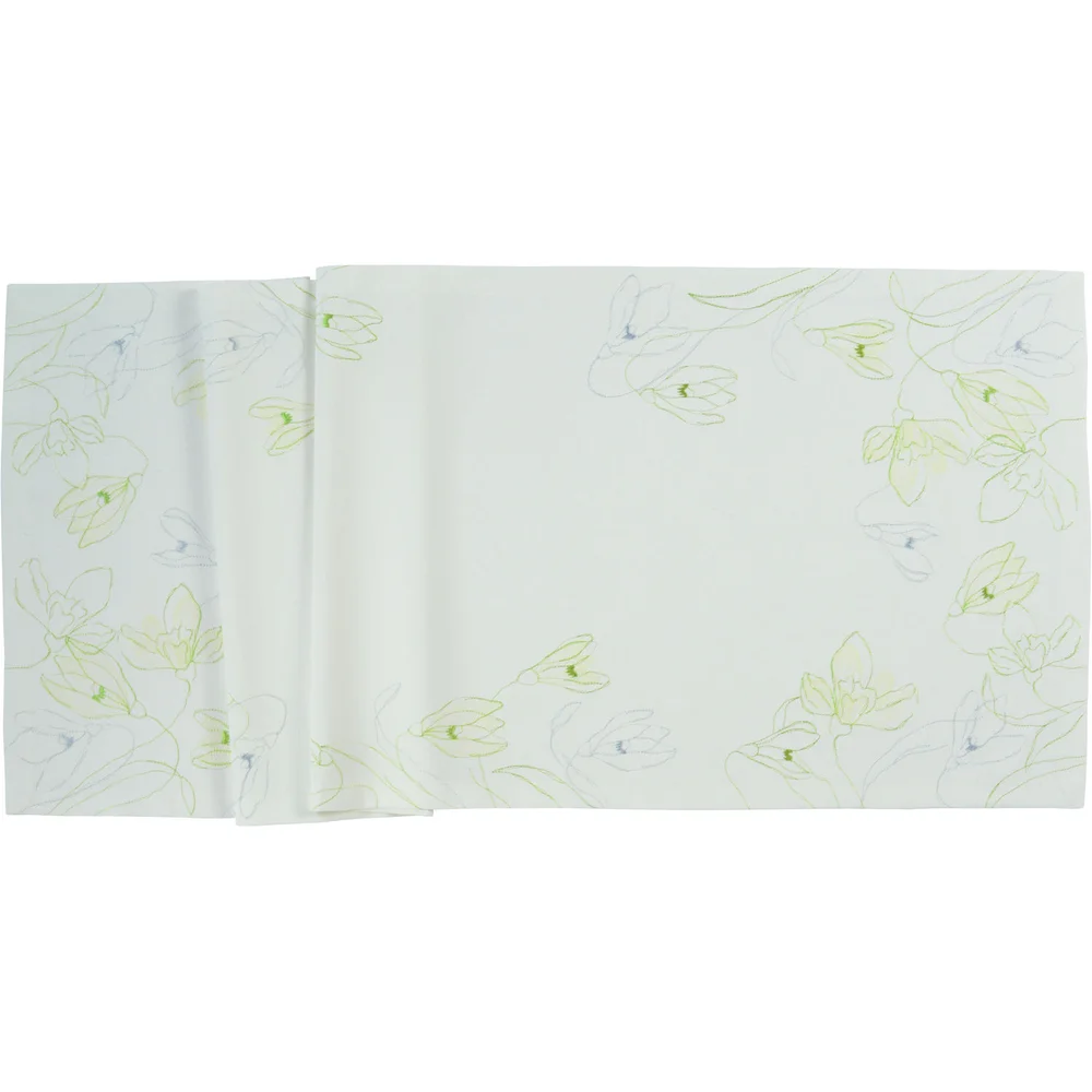 Běhoun na stůl Galatea, 50 x 150 cm, ecru