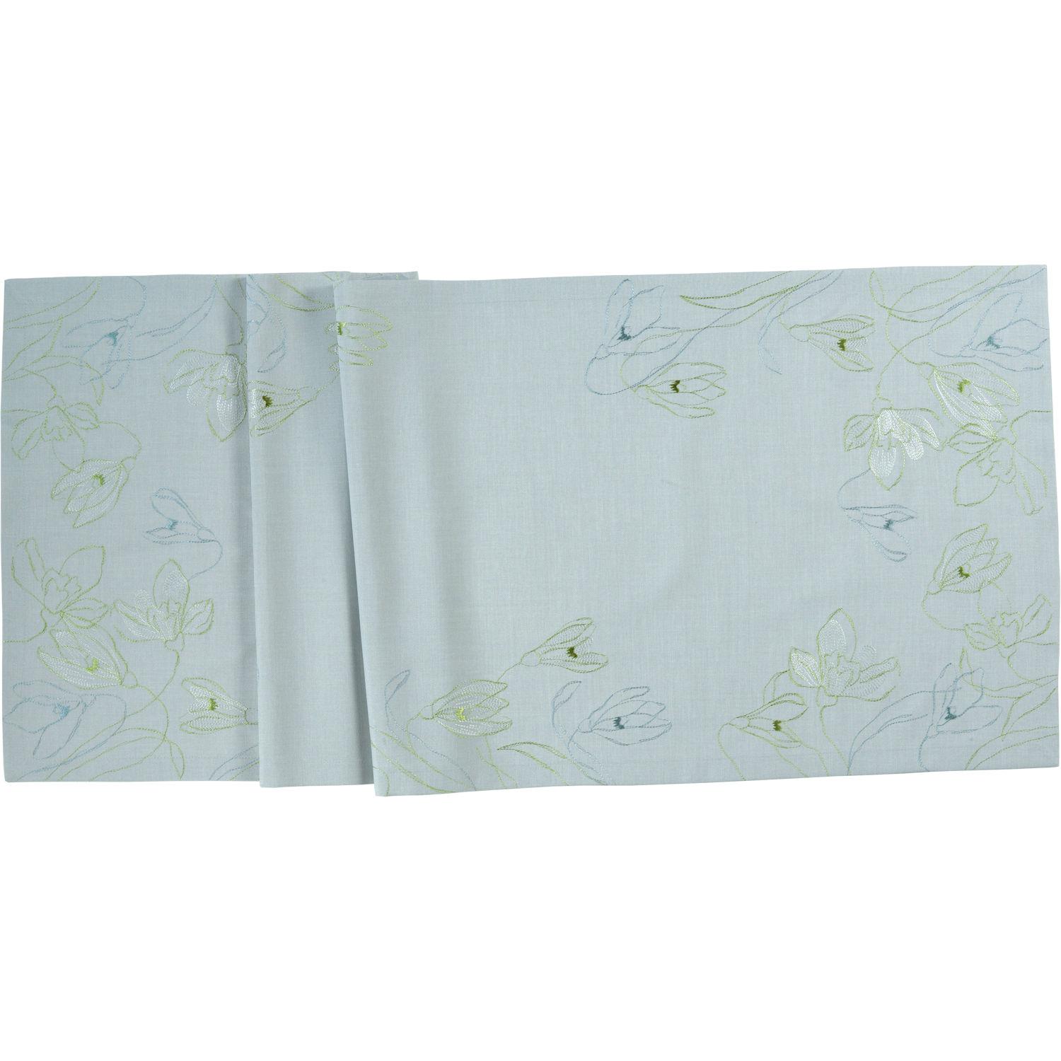 Běhoun na stůl Galatea, 50 x 150 cm, arctic grey