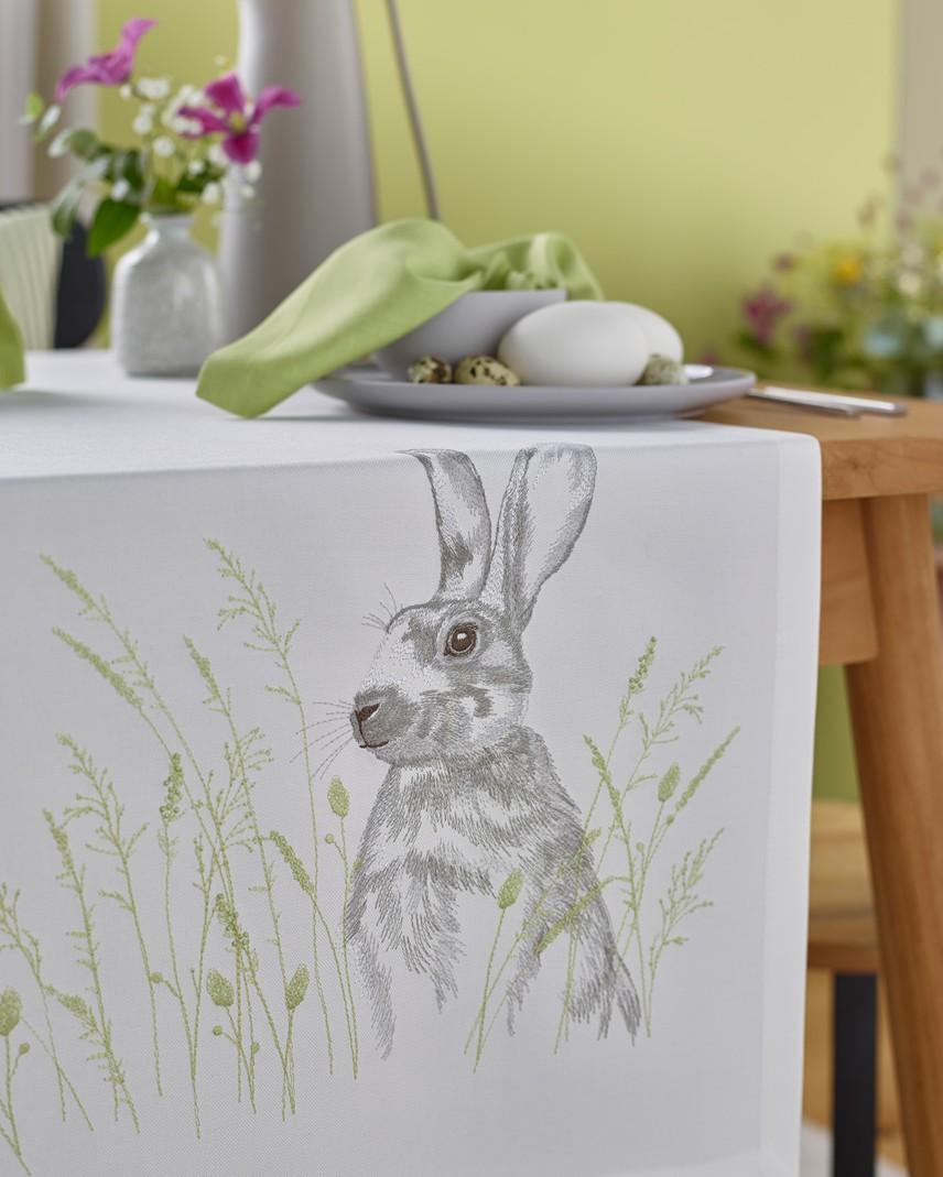 Běhoun na stůl Floppy, 50 x 150 cm, ecru