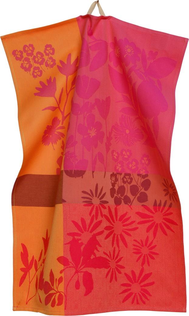 Žakárová utěrka Fiorella, 50 x 70 cm, pink