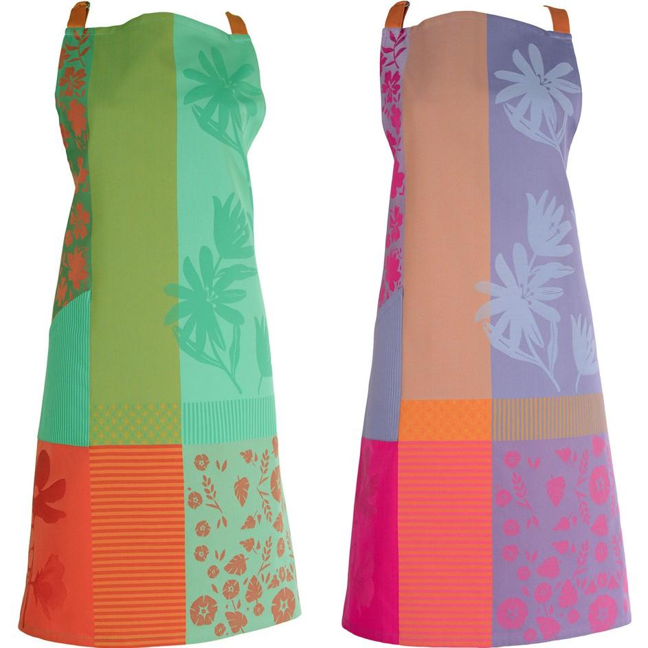 Kuchyňská zástěra Floretta, 74 x 93 cm, pink