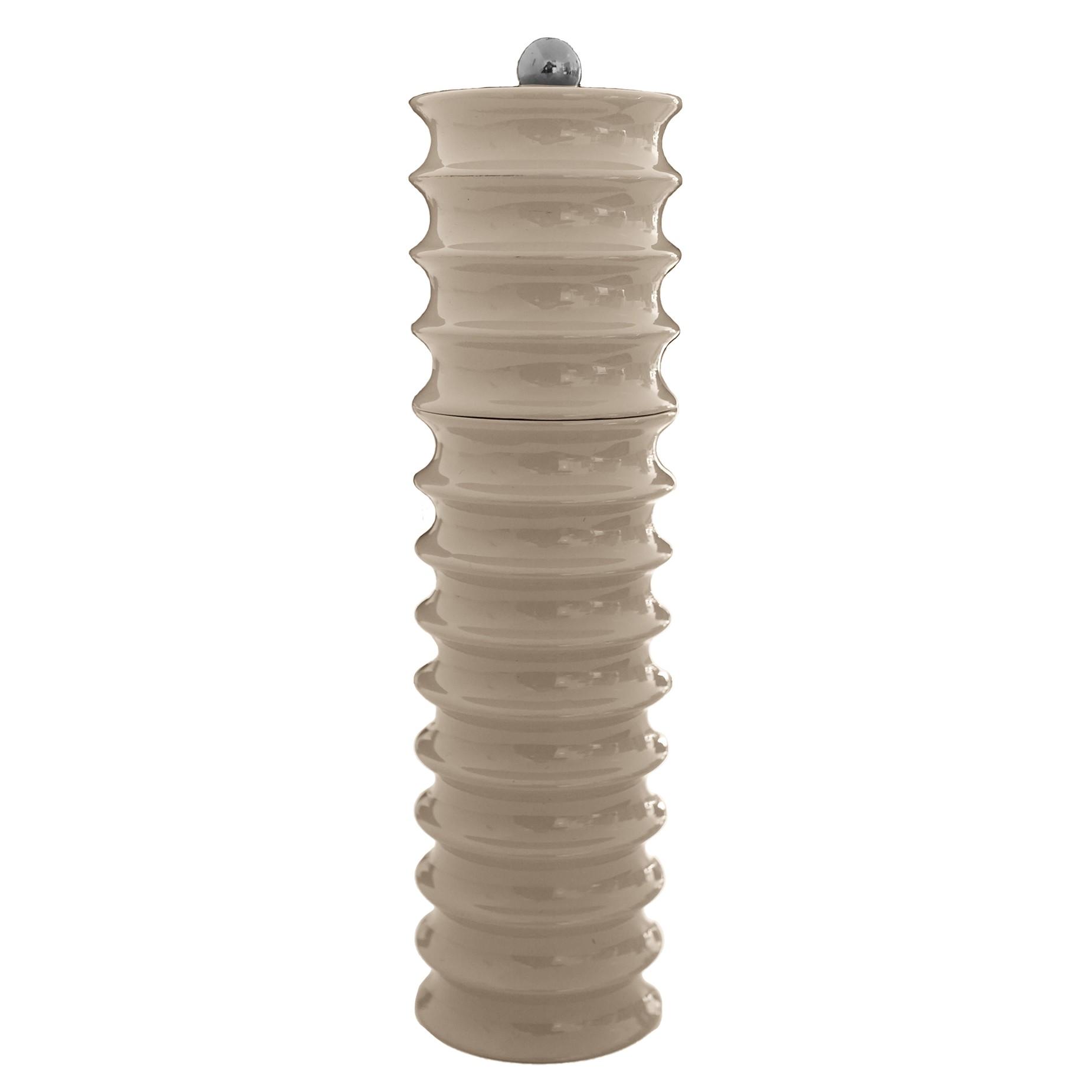 Mlýnek na sůl nebo pepř Twister, 24 cm, cappuccino