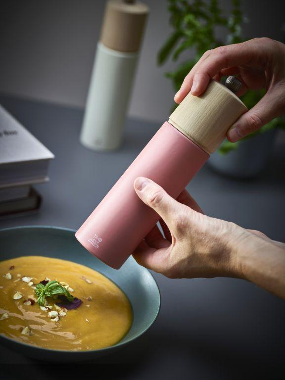 Mlýnek na pepř Boreal, 21 cm, starorůžová