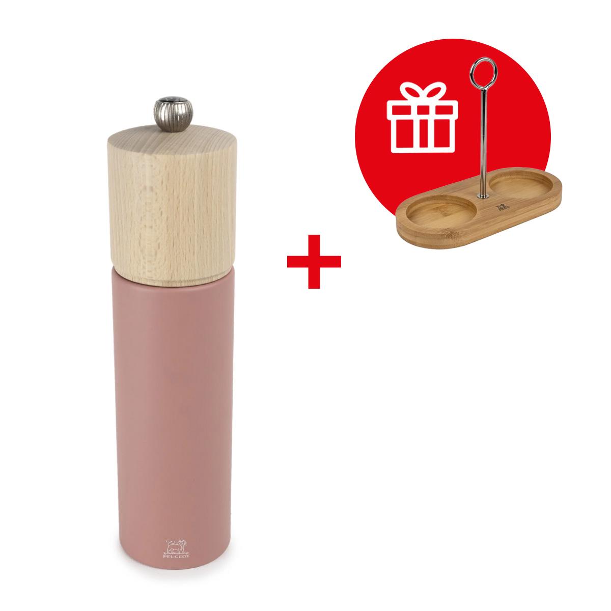 Mlýnek na pepř Boreal, 21 cm, starorůžová