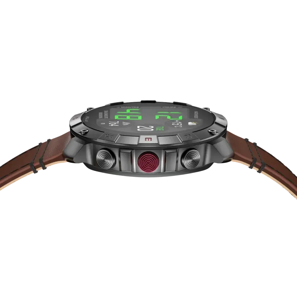 POLAR Grit X2 Pro Titan sporttester M/L hnědá