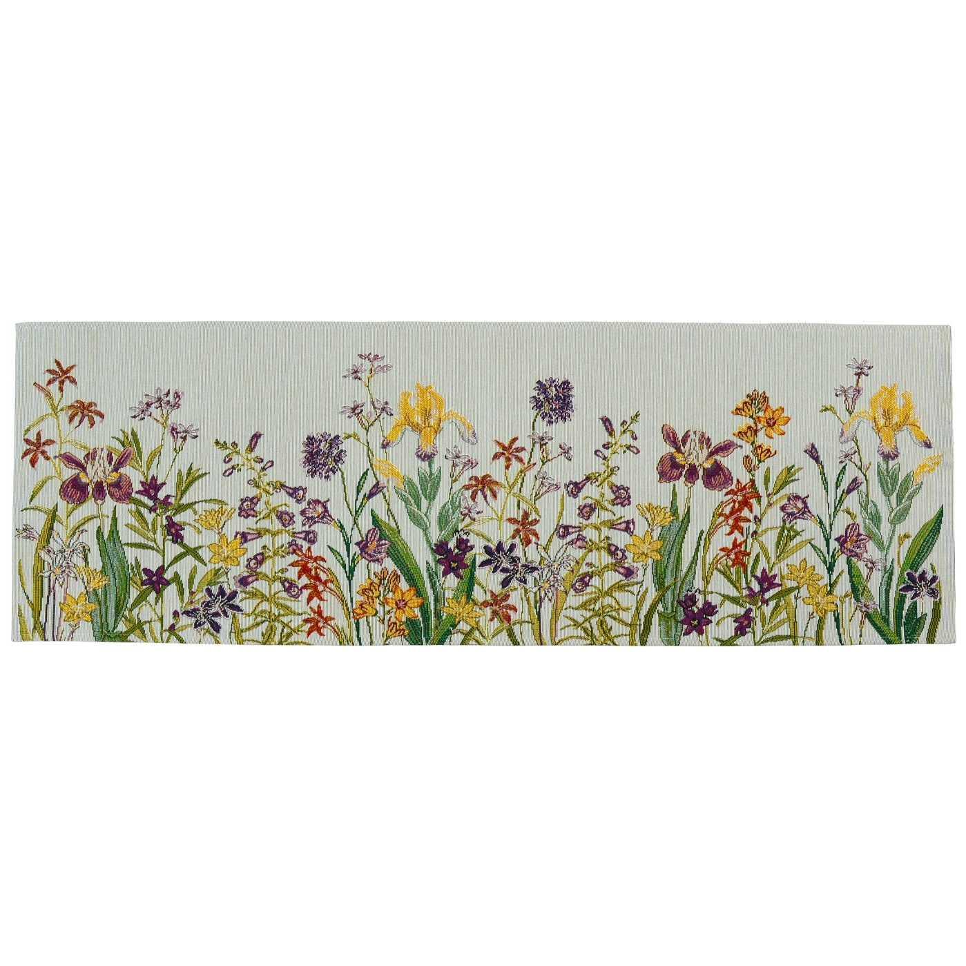 Gobelínový běhoun na stůl Flowery, 32 x 96 cm
