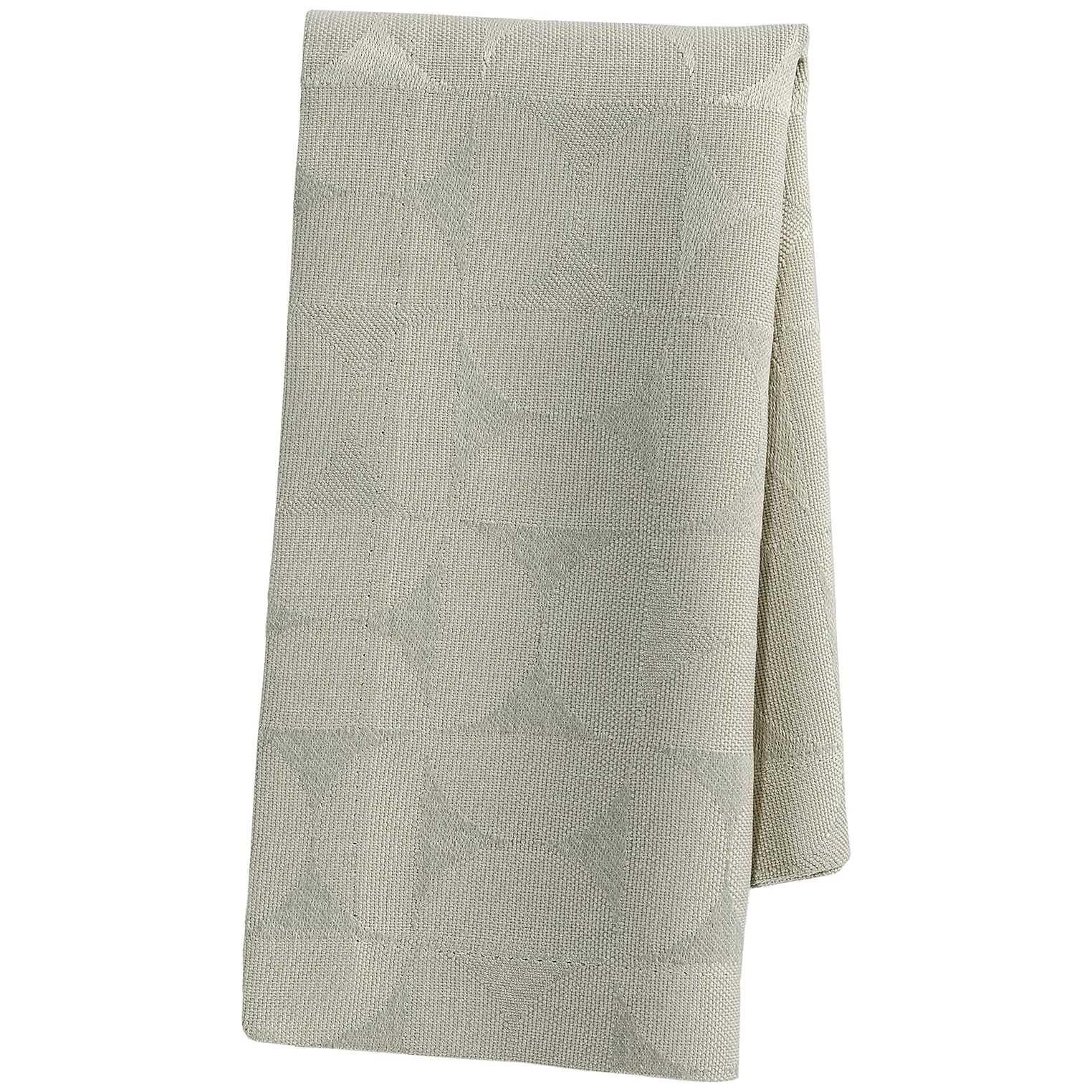 Damaškový běhoun na stůl s úpravou proti skvrnám Ora, 50 x 140 cm, moonbeam 