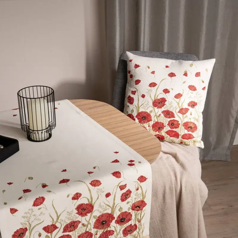 Žakárový běhoun na stůl Brindisi, 50 x 134 cm