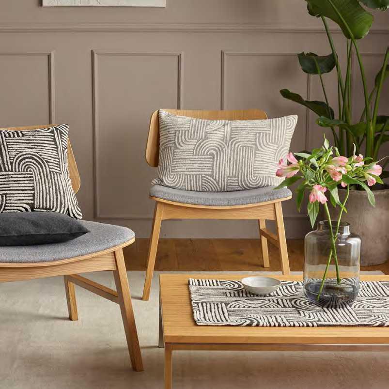 Žakárový povlak na poštář Arcus, 50 x 50 cm, black