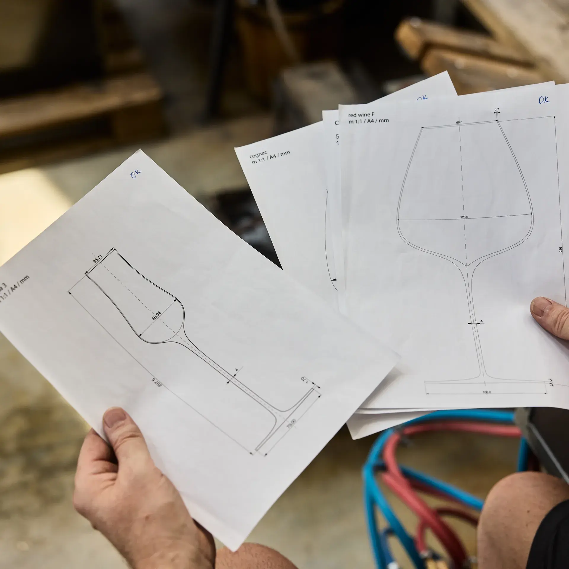 Karafa na vodu a víno, Linden Carafe & Water Optique, 1400 ml + 2 skleničky na vodu