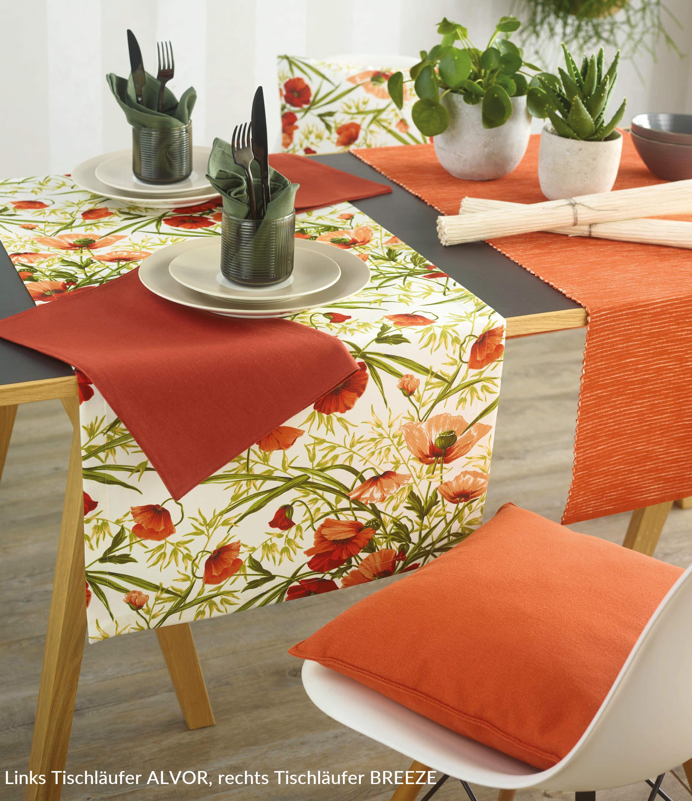 Bavlněný běhoun na stůl Alvor, 50 x 140 cm