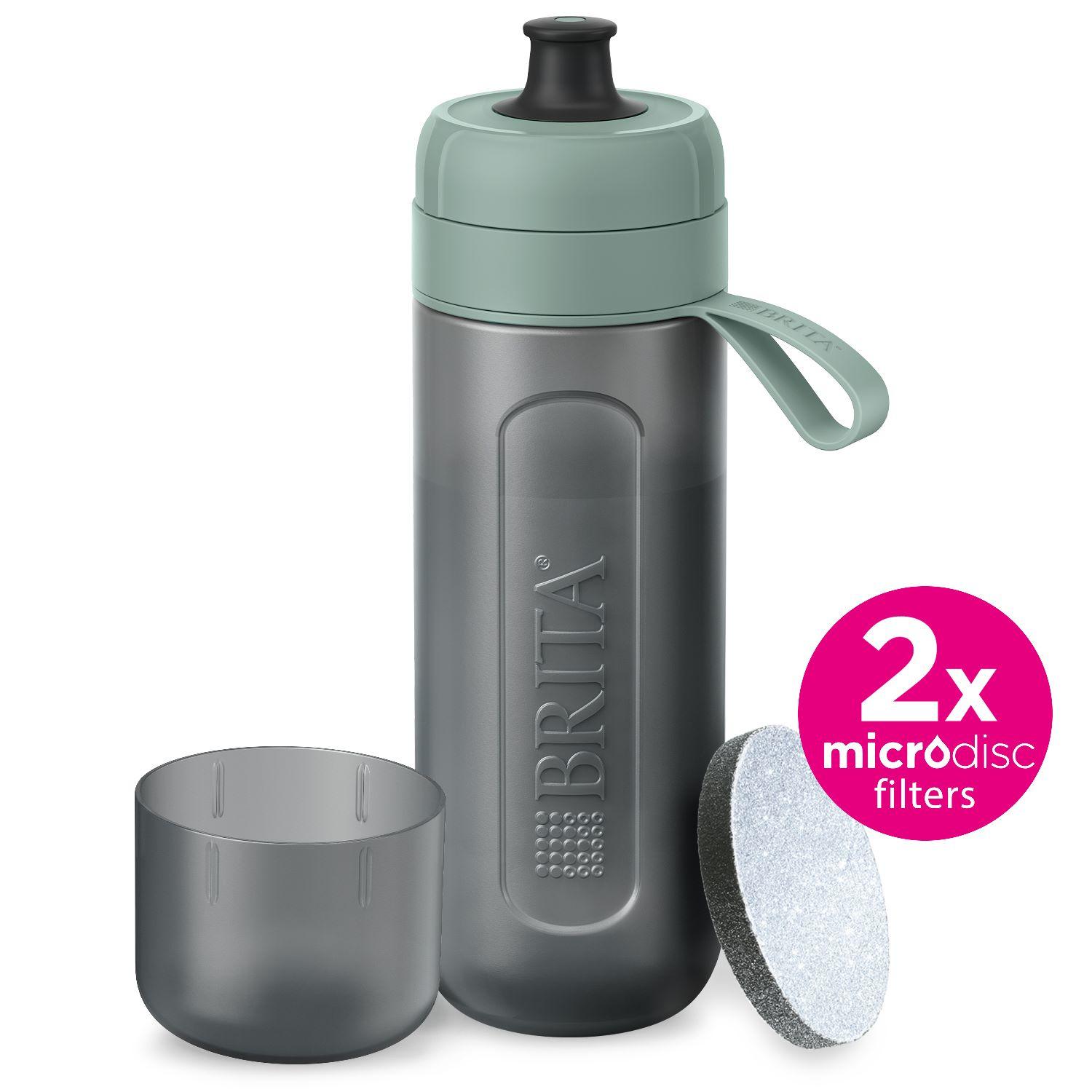 Filtrační láhev na vodu Fill & Go Active se 2 filtry MicroDisc, 0,6 l, modrá
