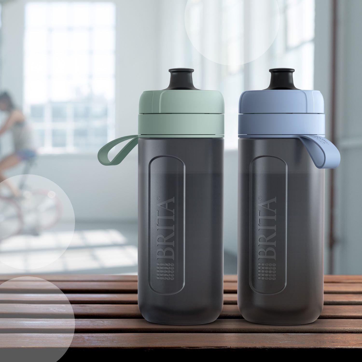 Filtrační láhev na vodu Fill & Go Active se 2 filtry MicroDisc, 0,6 l, modrá