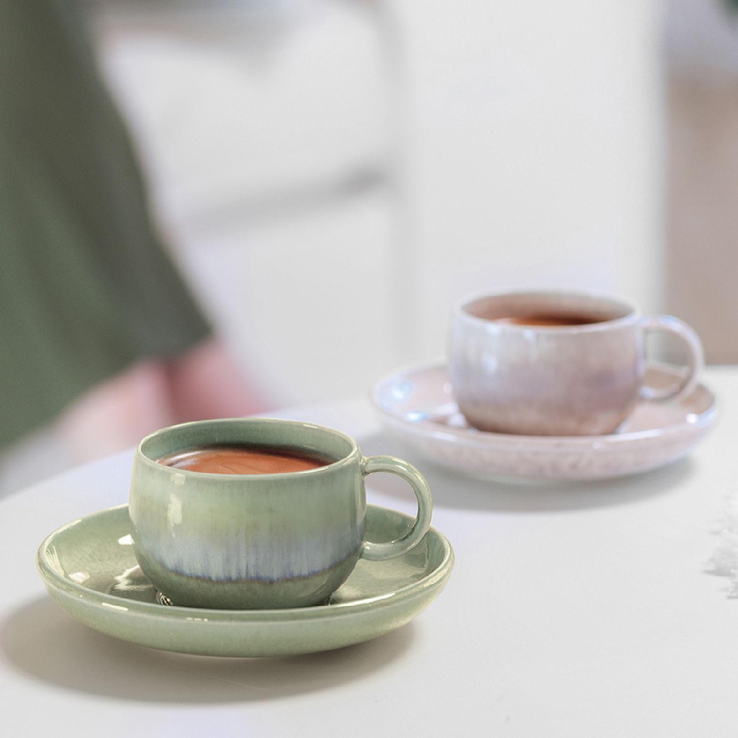 Šálek na espresso Perlemor Alga, 100 ml