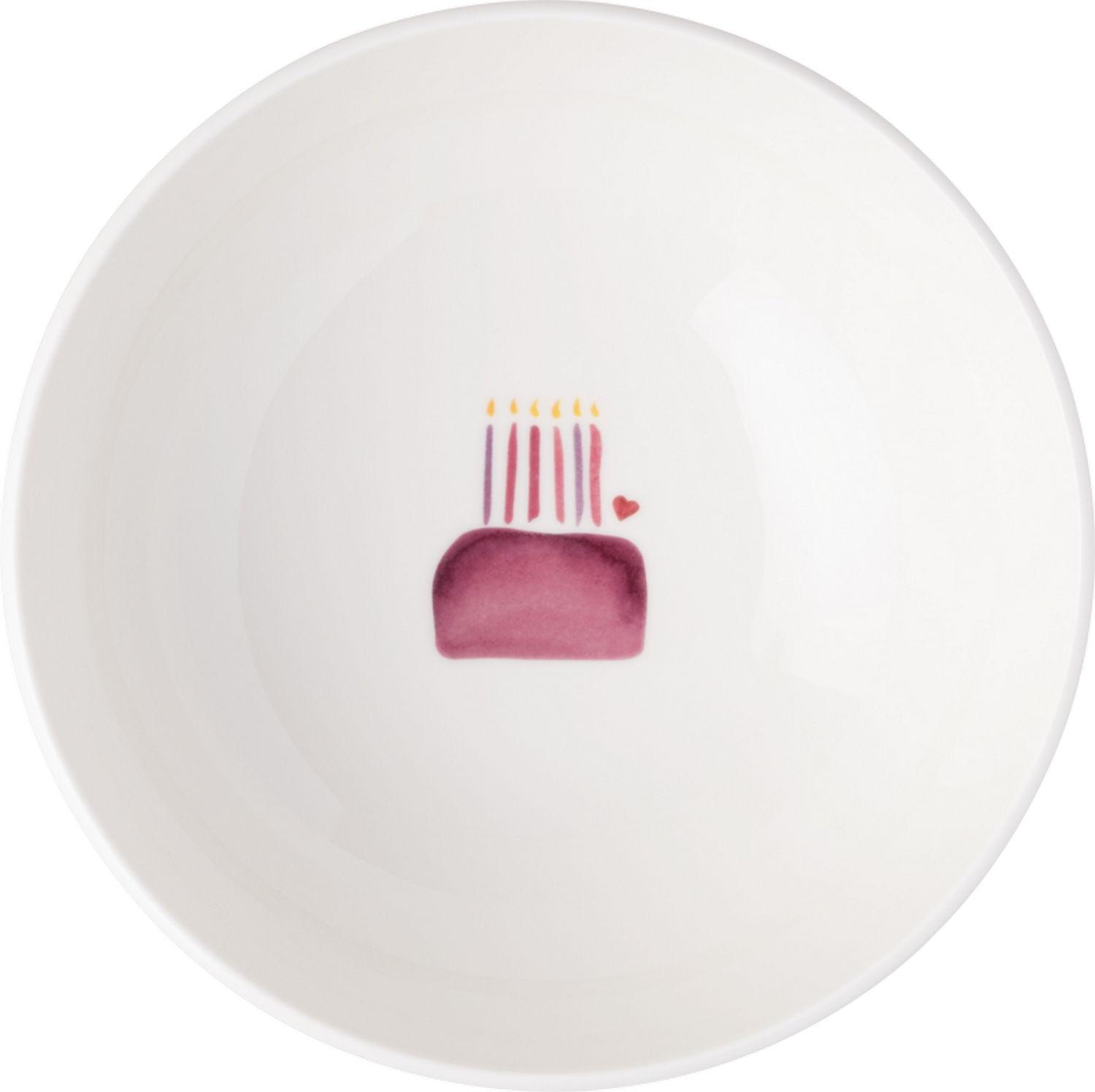 Miska With Love "Happy birthday", Ø 16,9 cm