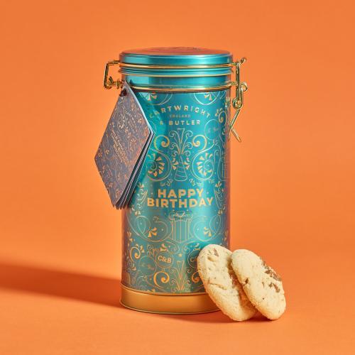 CARTWRIGHT & BUTLER Všechno nejlepší k narozeninám musical čokoládové sušenky 200g