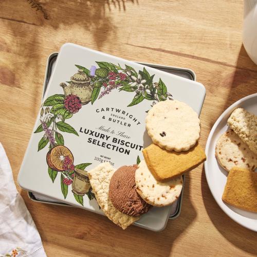 CARTWRIGHT & BUTLER Luxusní dárkový set sušenek 200g