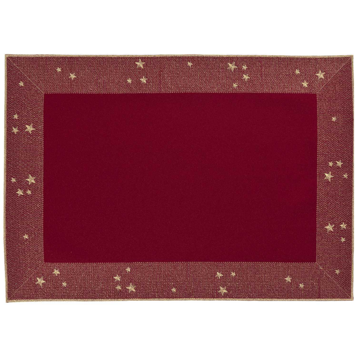 Sander Starlight 85x85 hranatý - 26 burgundy