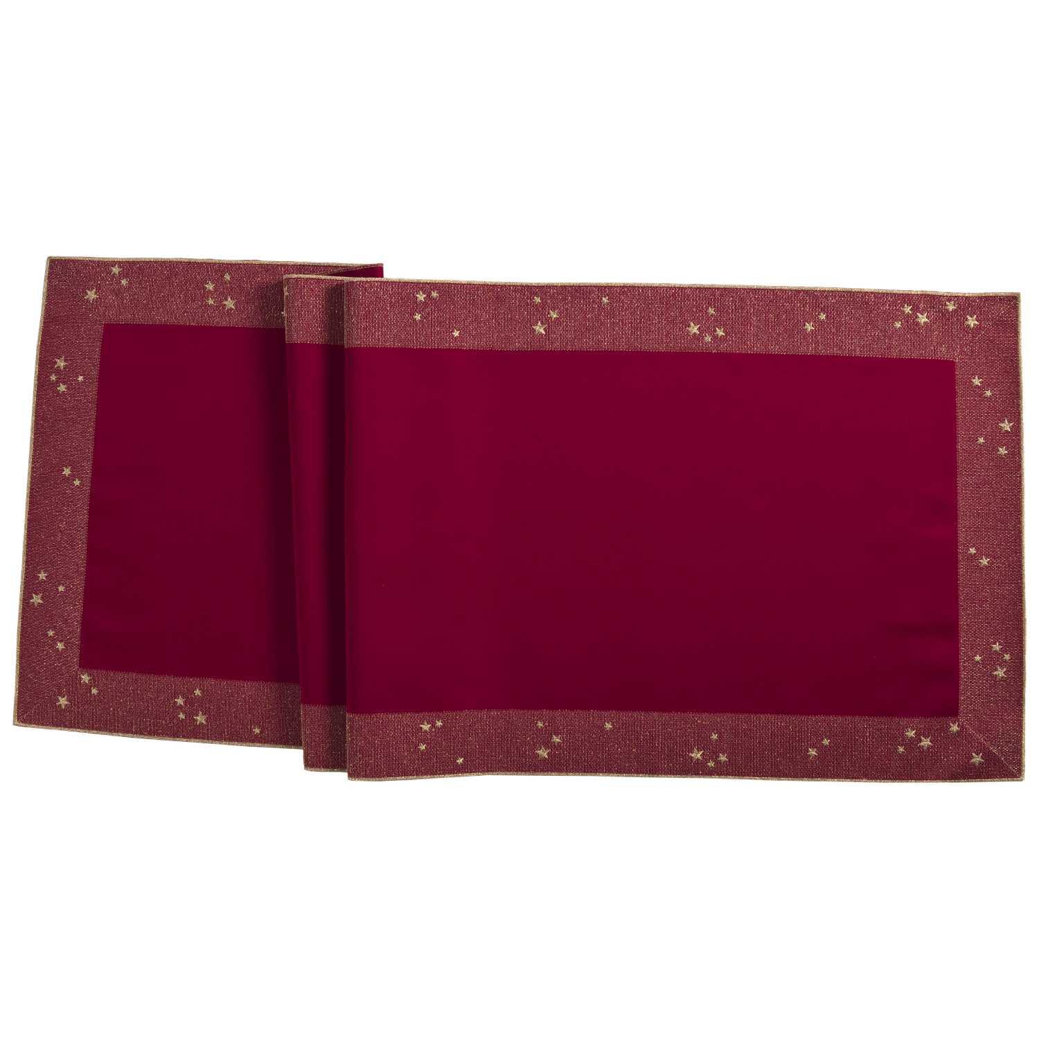 Sander Starlight 85x85 hranatý - 26 burgundy