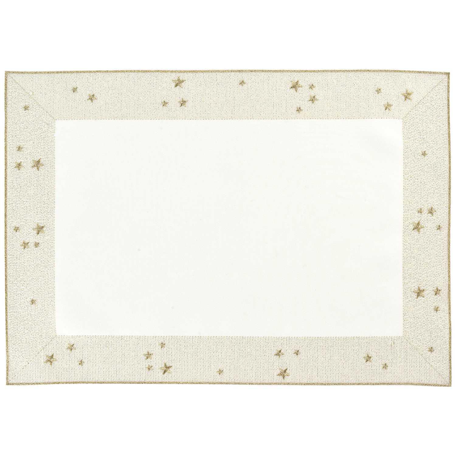 Sander Starlight 35x50 hranatý - 29 ecru - Prostírka