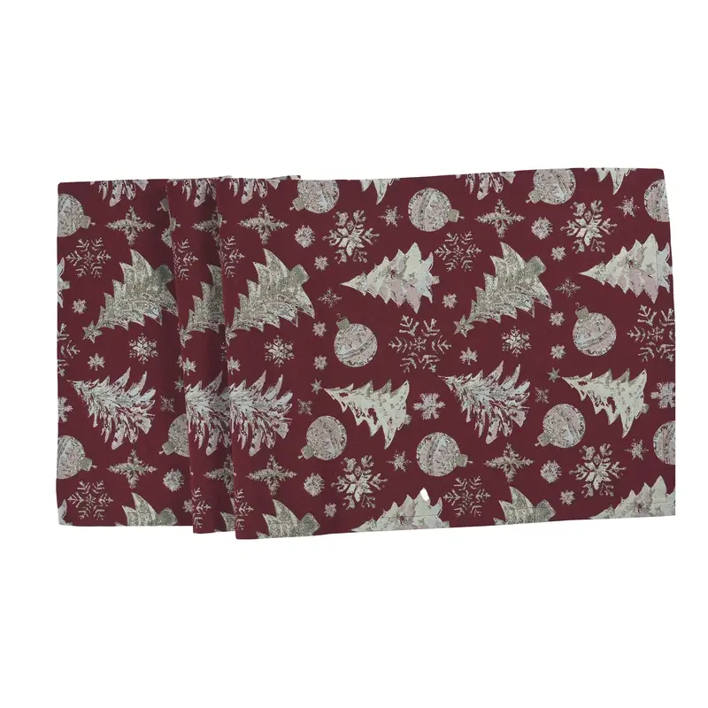 Sander Crystal Tree 150x250 hranatý - 26 burgundy