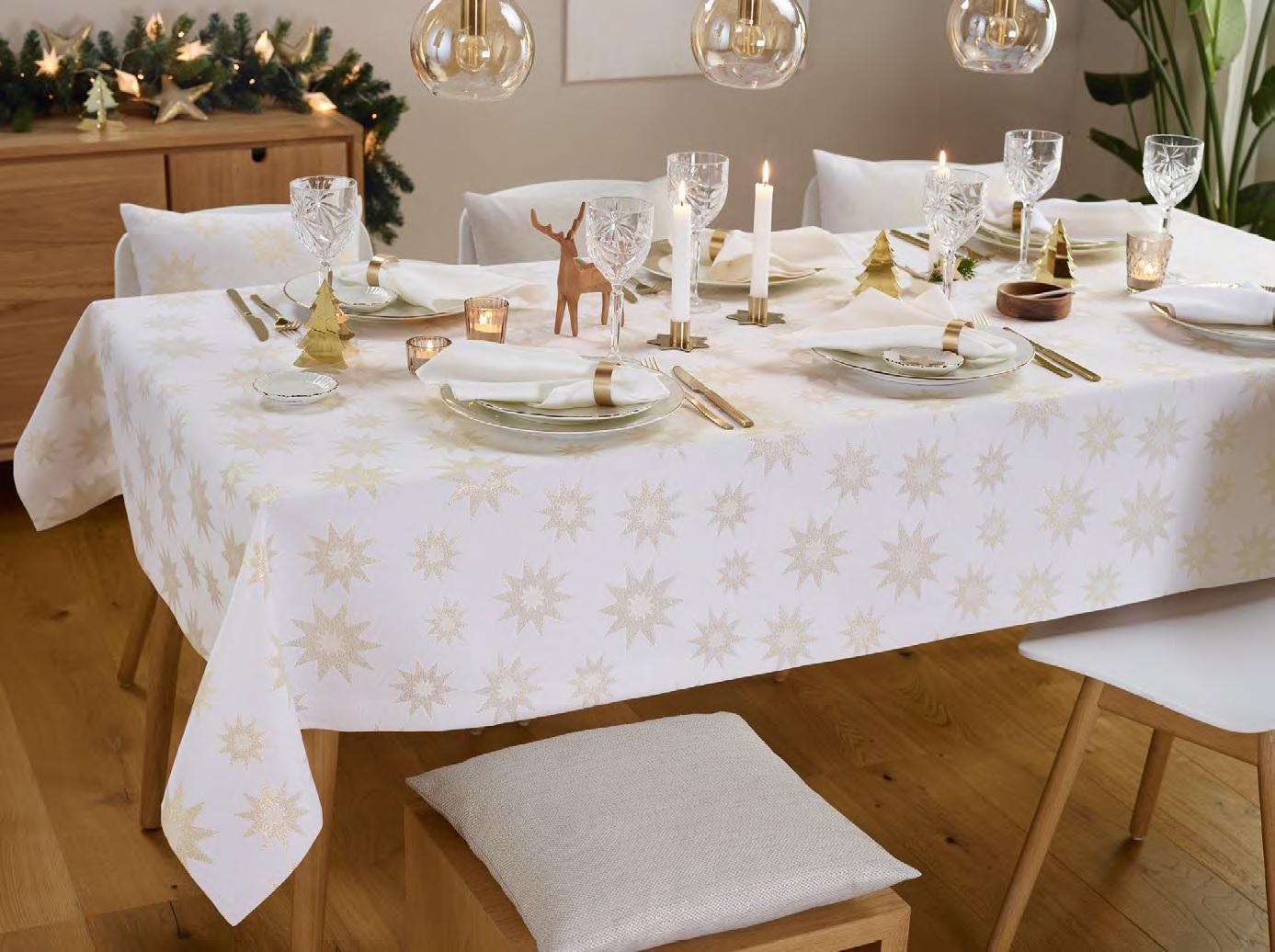 Stella Notte 50x140 hranatý - 29 ecru - Stolní běhoun