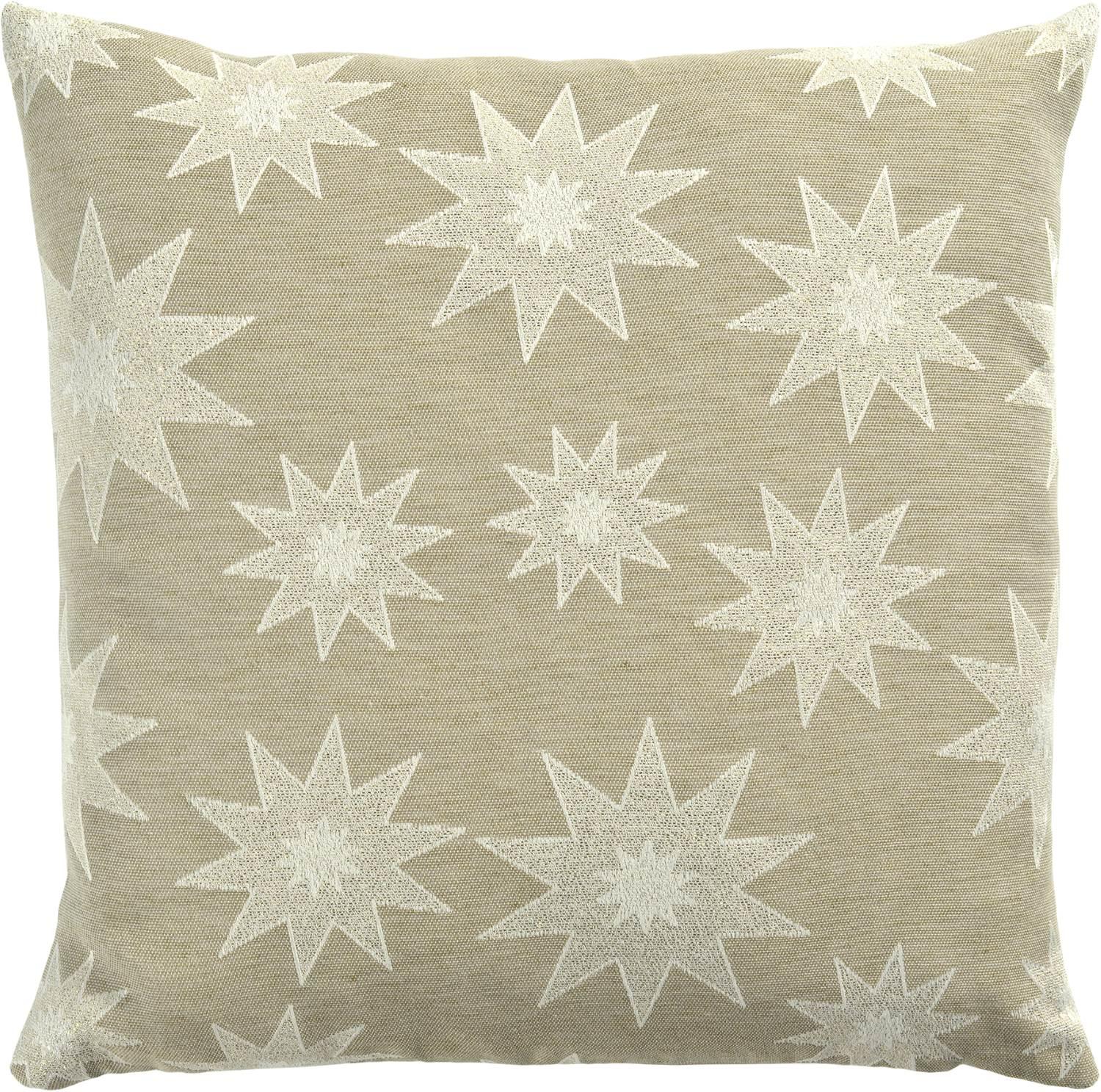 Stella Notte 50x50 hranatý - 27 taupe - Povlak na polštář