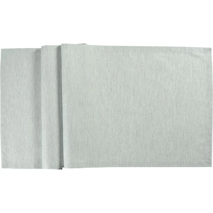 Ubrus s lesklým efektem Tela, 150 x 250 cm, silver