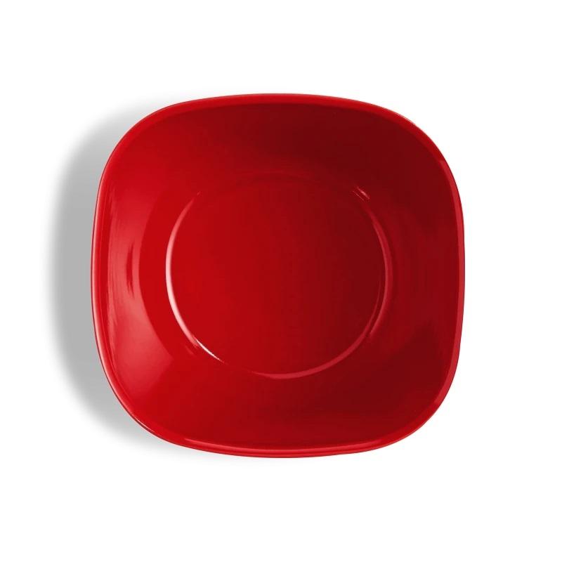 Hranatá miska na salát S, žlutá Provence